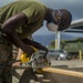 3rd Marine Regiment Combat Engineers make wooden crates