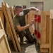 3rd Marine Regiment Combat Engineers make wooden crates