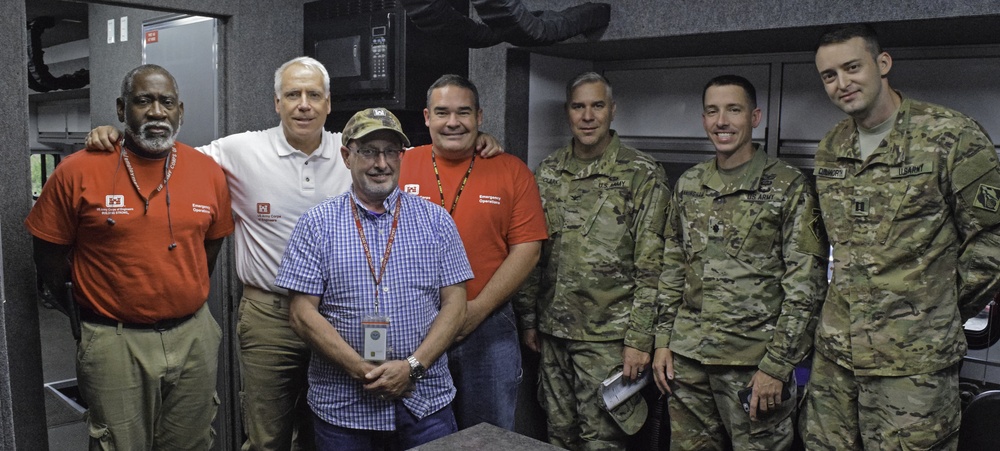 USACE Director for Contingency Operations meets with Wilmington District leaders