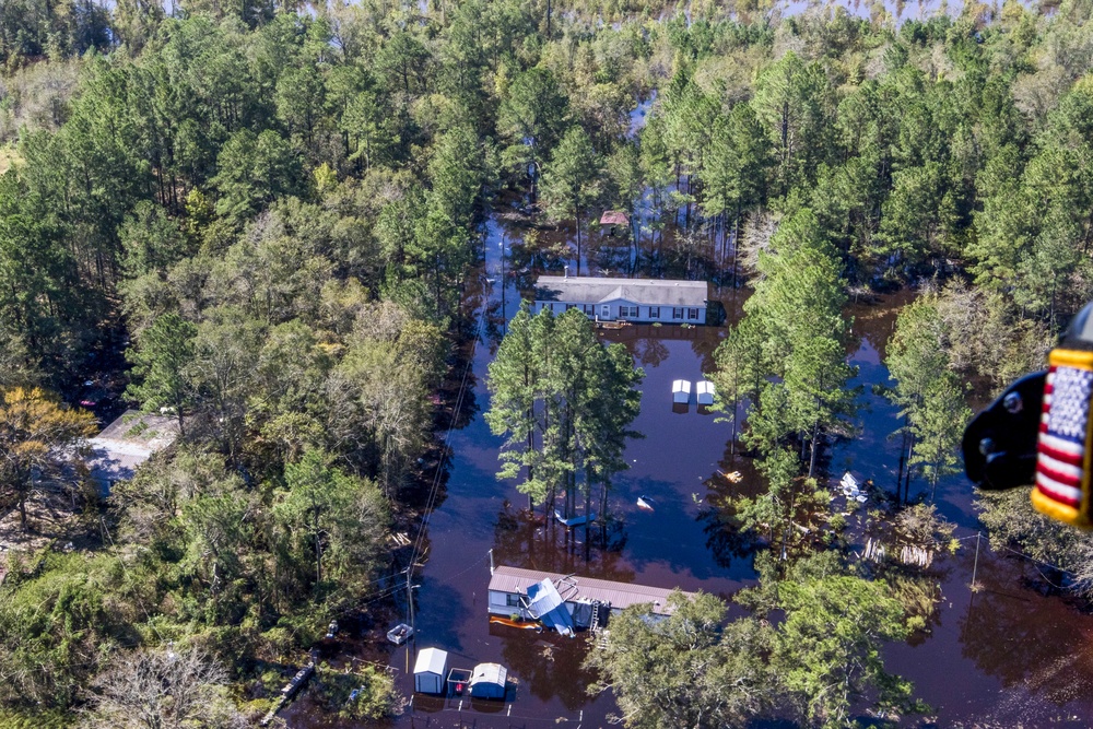 Florence Flooding in Bladen County