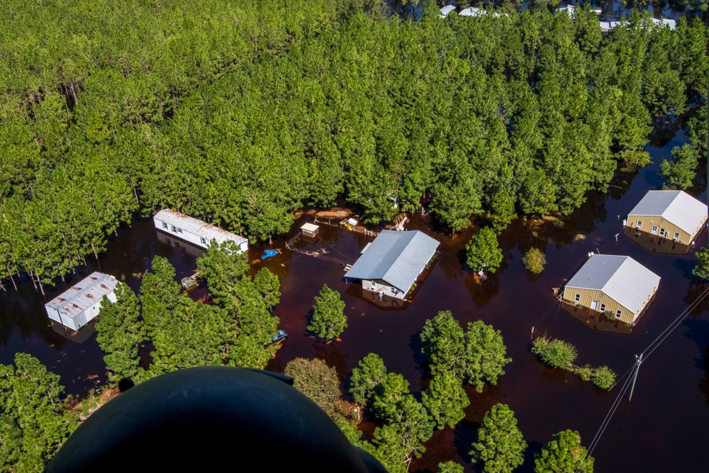 Florence Flooding in Bladen County