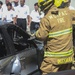 MCIPAC hosts firefighting demonstration for Fukuoka Prefecture Fire Academy cadets