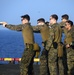 USS Wasp Small Arms training