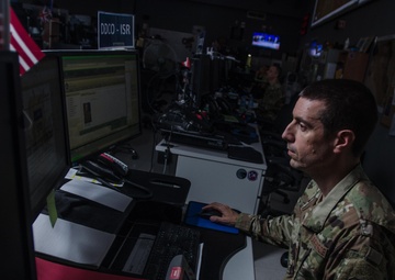 AFCENT command and control operations weather the storm