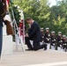 Armed Forces Full Honor Wreath Laying Ceremony for President of Poland