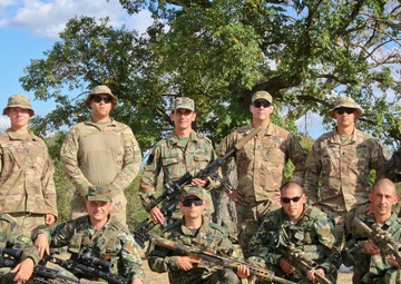 U.S. and Bulgarian Sniper Cross-training