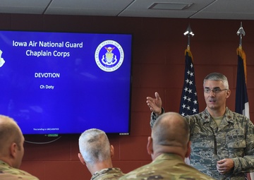 132d Wing support team hosts chaplain conference