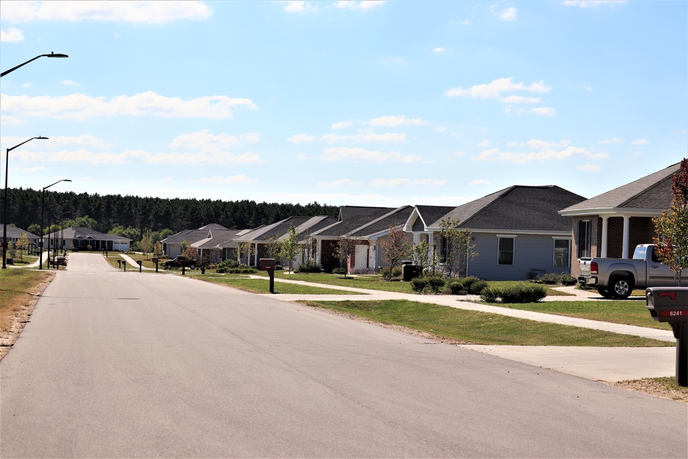 Housing on Fort McCoy's South Post