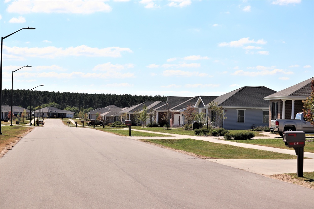 Housing on Fort McCoy's South Post