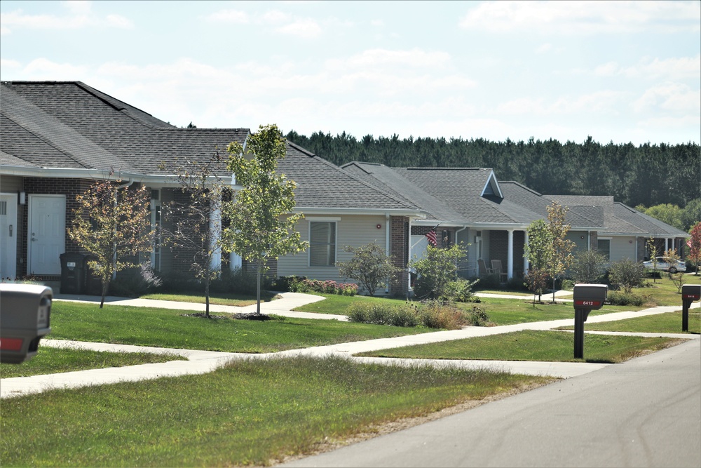 Housing on Fort McCoy's South Post