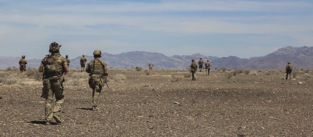 10th Special Forces Group (Airborne) conduct JTAC training at Nellis AFB