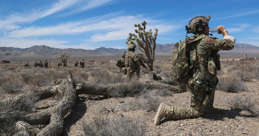 10th Special Forces Group (Airborne) conduct JTAC training at Nellis AFB