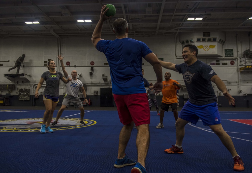 Sailors Play Speedball