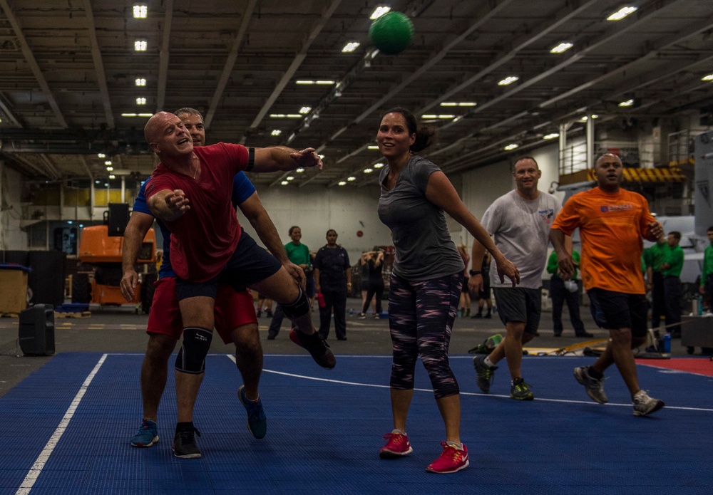 Sailors Play Speedball