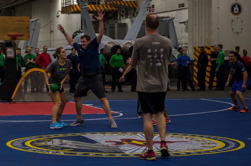 Sailors Play Speedball