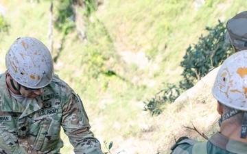 Bayonet Soldiers hone mountaineering skills in India