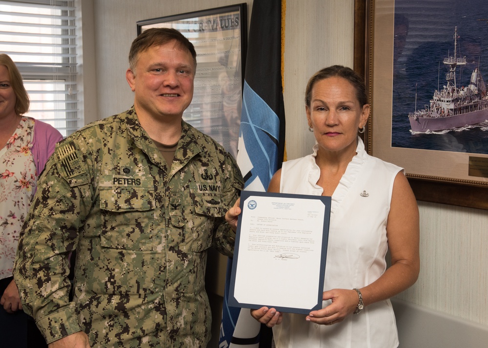 NSWC PCD Personnel Receive Recognition