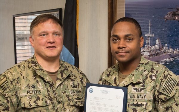 NSWC PCD Personnel Receive Recognition