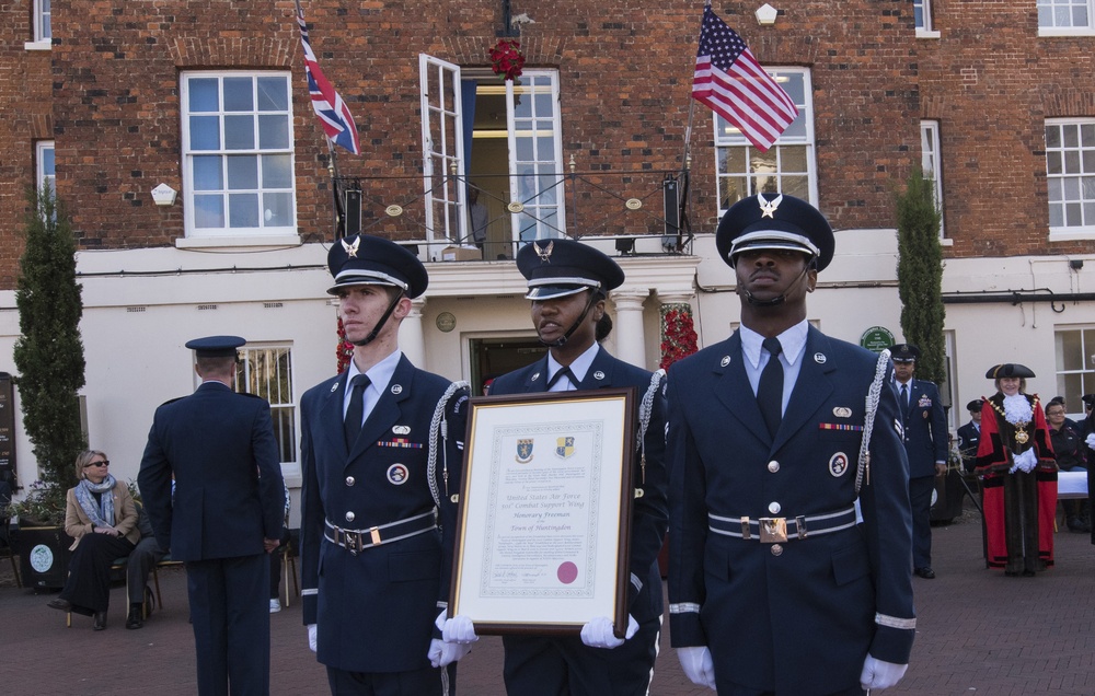 Huntingdon Bestows Freedom to 501 CSW