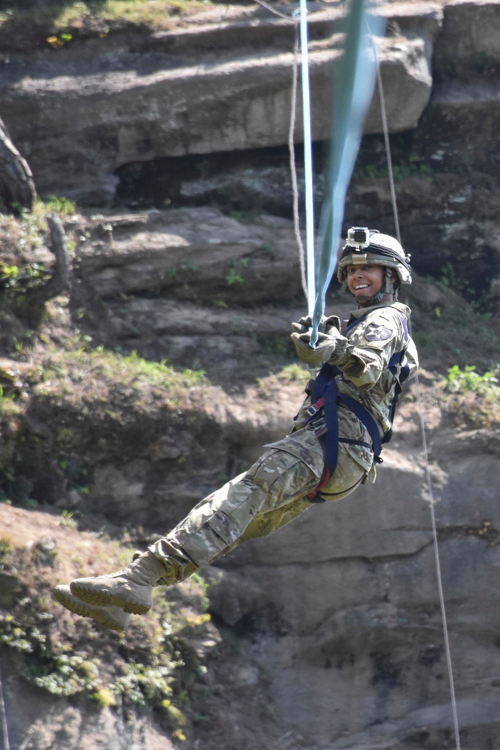 Bayonet Soldiers hone mountaineering skills in India