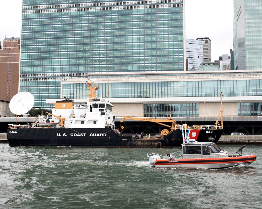 Coast Guard supports 73rd U.N. General Assembly operations