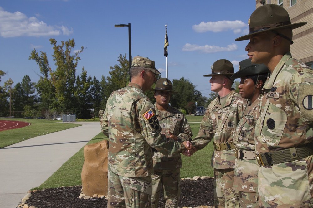 TRADOC Commander visits USADSA