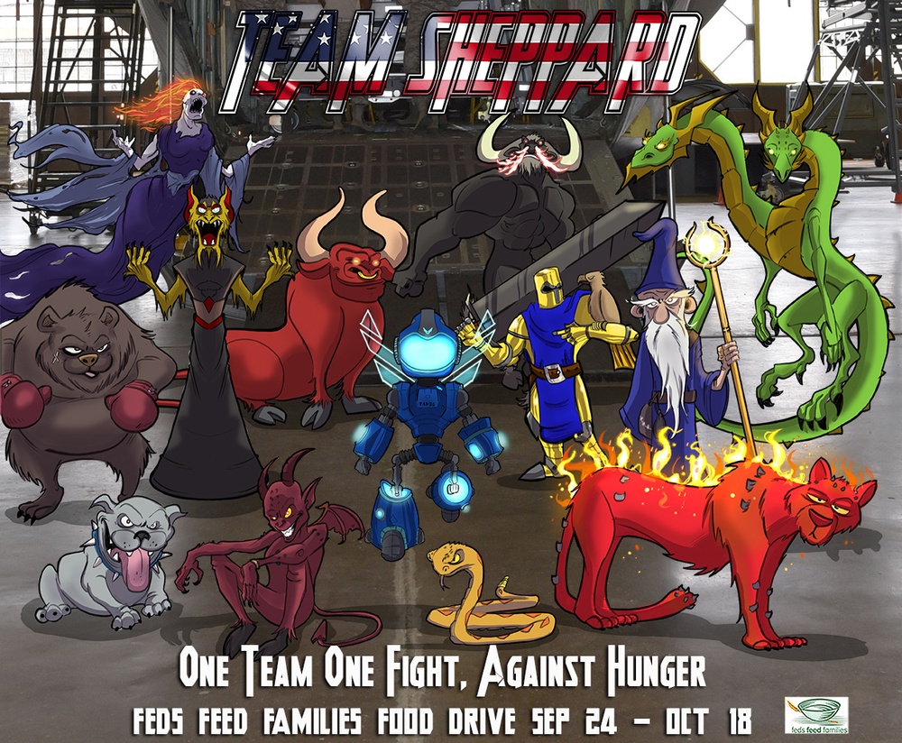 Sheppard AFB Feds Feed Families campaign graphic