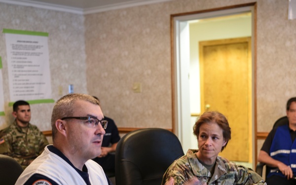 Army Corps of Engineers general visits N.C. ICP