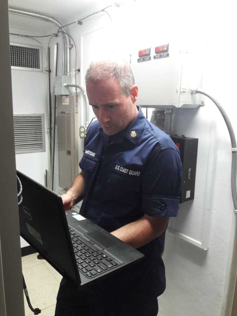 Coast Guard repairs Rota Remote Fixed Facilities