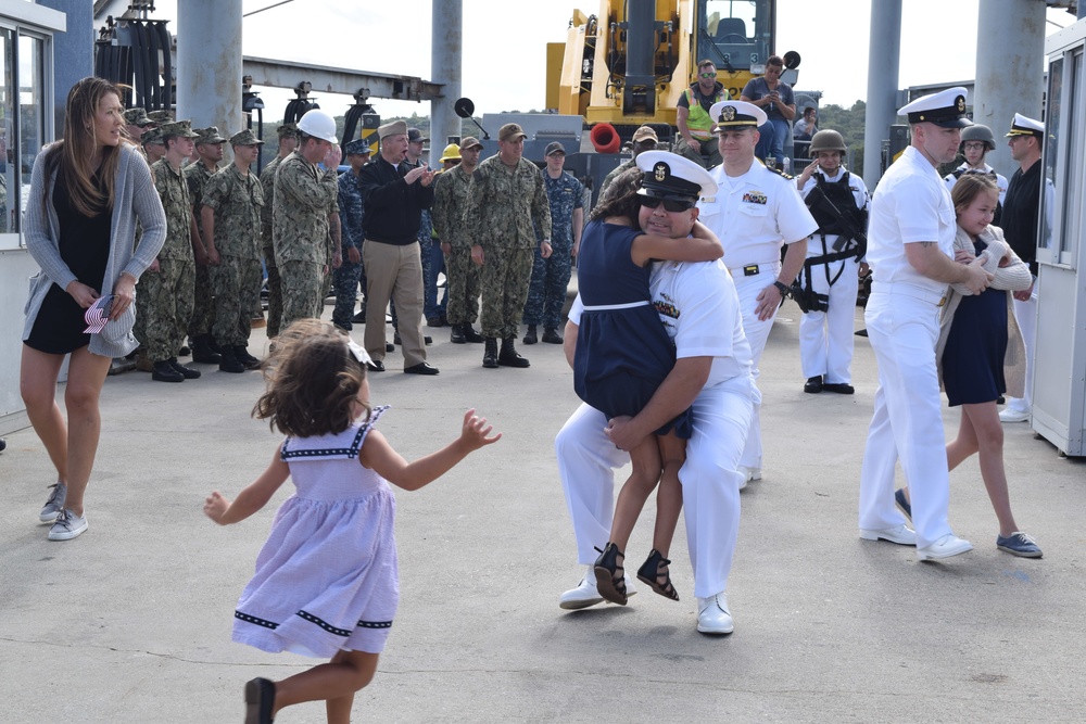 USS California (SSN 781) Homecoming