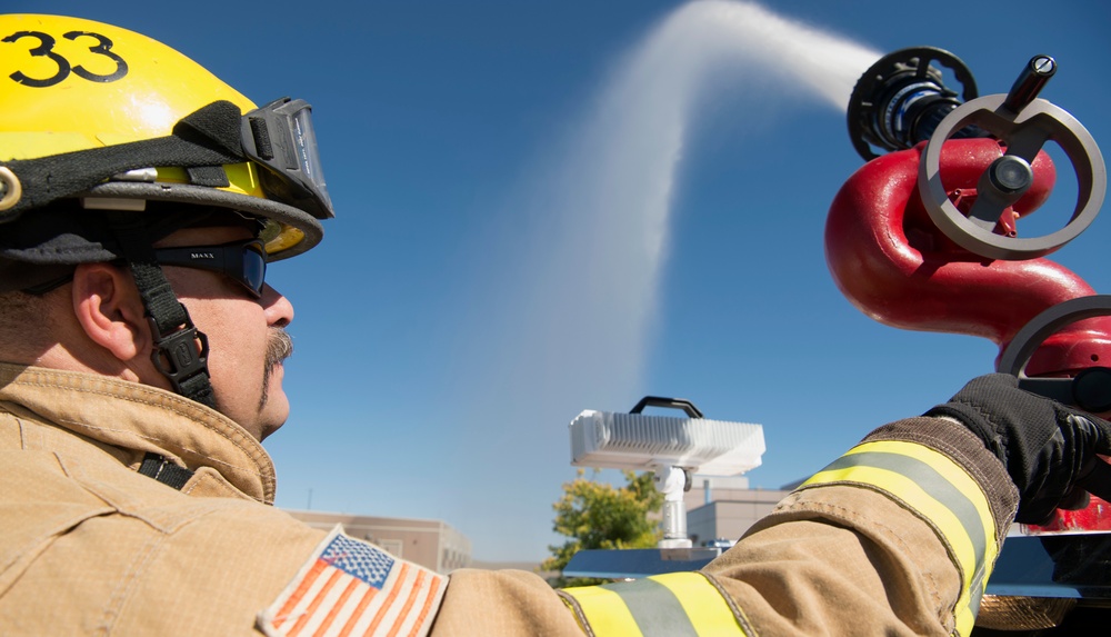 Schriever Fire Department stays sharp on training