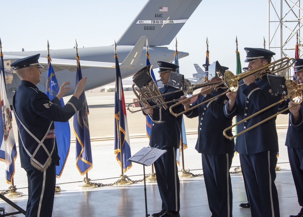 60th AMW Assumption of Command Ceremony