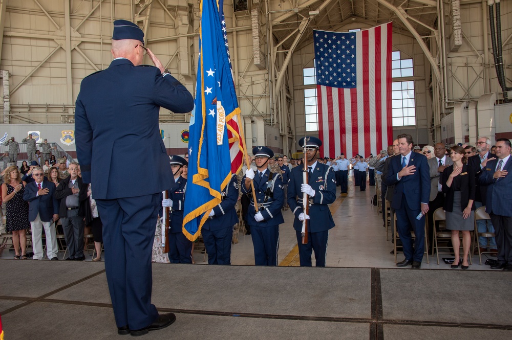 60th AMW Assumption of Command Ceremony