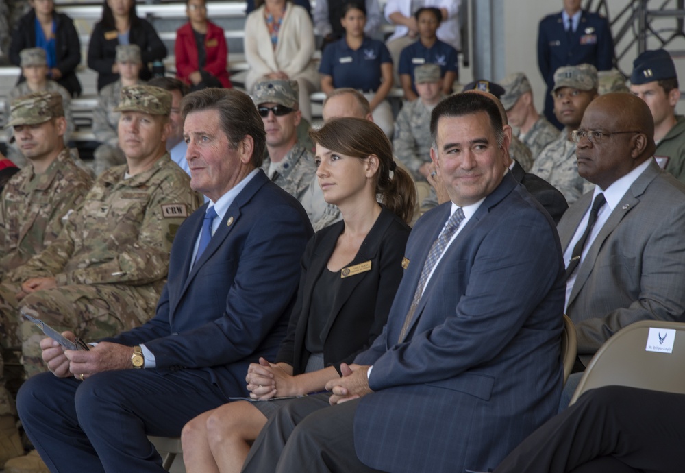 60th AMW Assumption of Command Ceremony