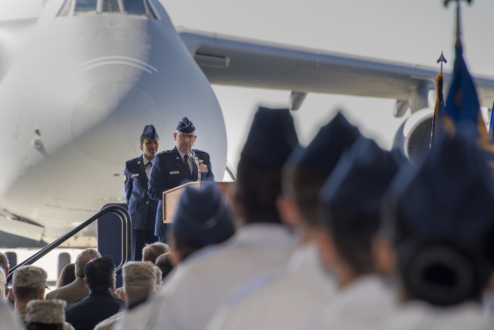 60th AMW Assumption of Command Ceremony