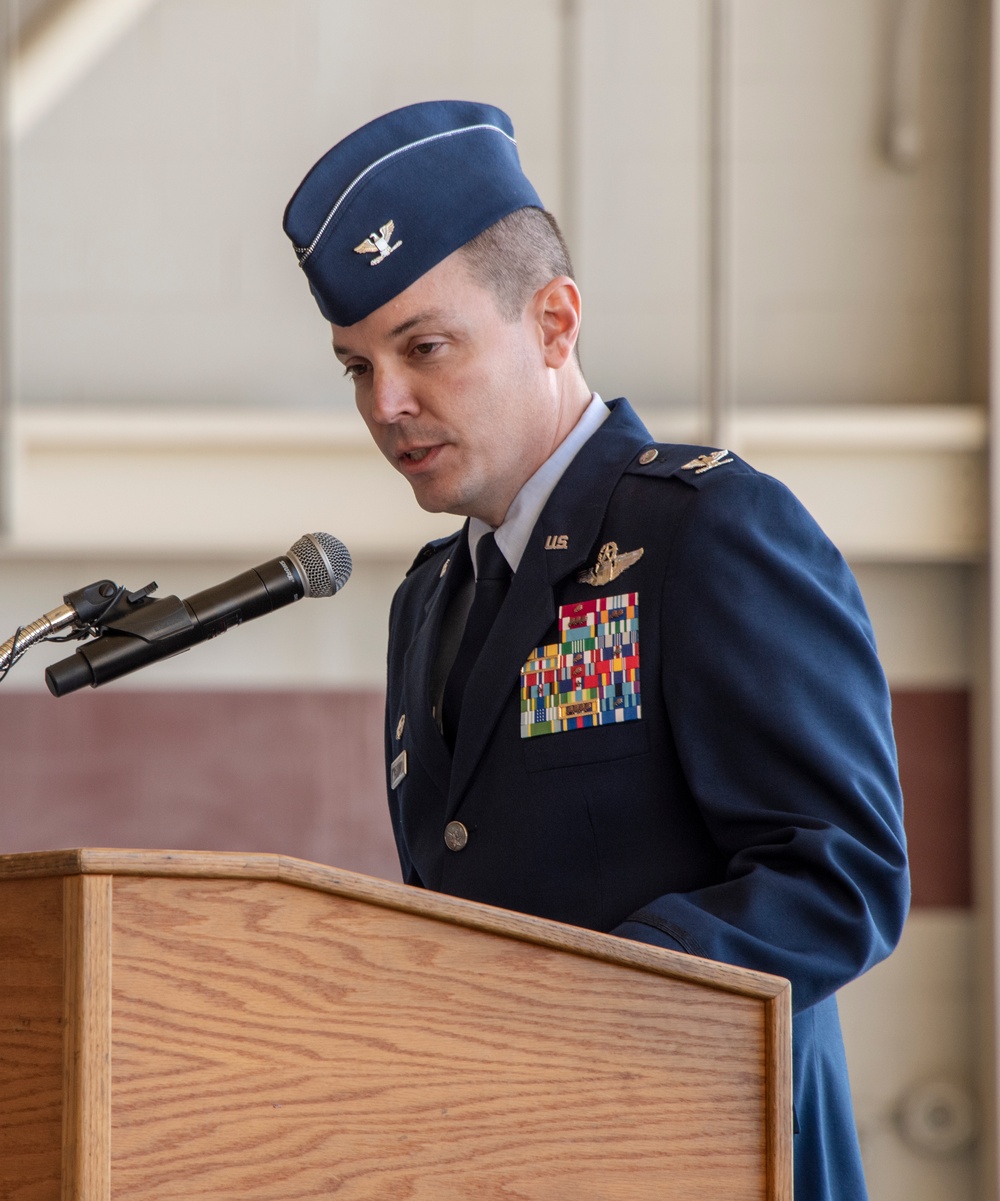 60th AMW Assumption of Command Ceremony