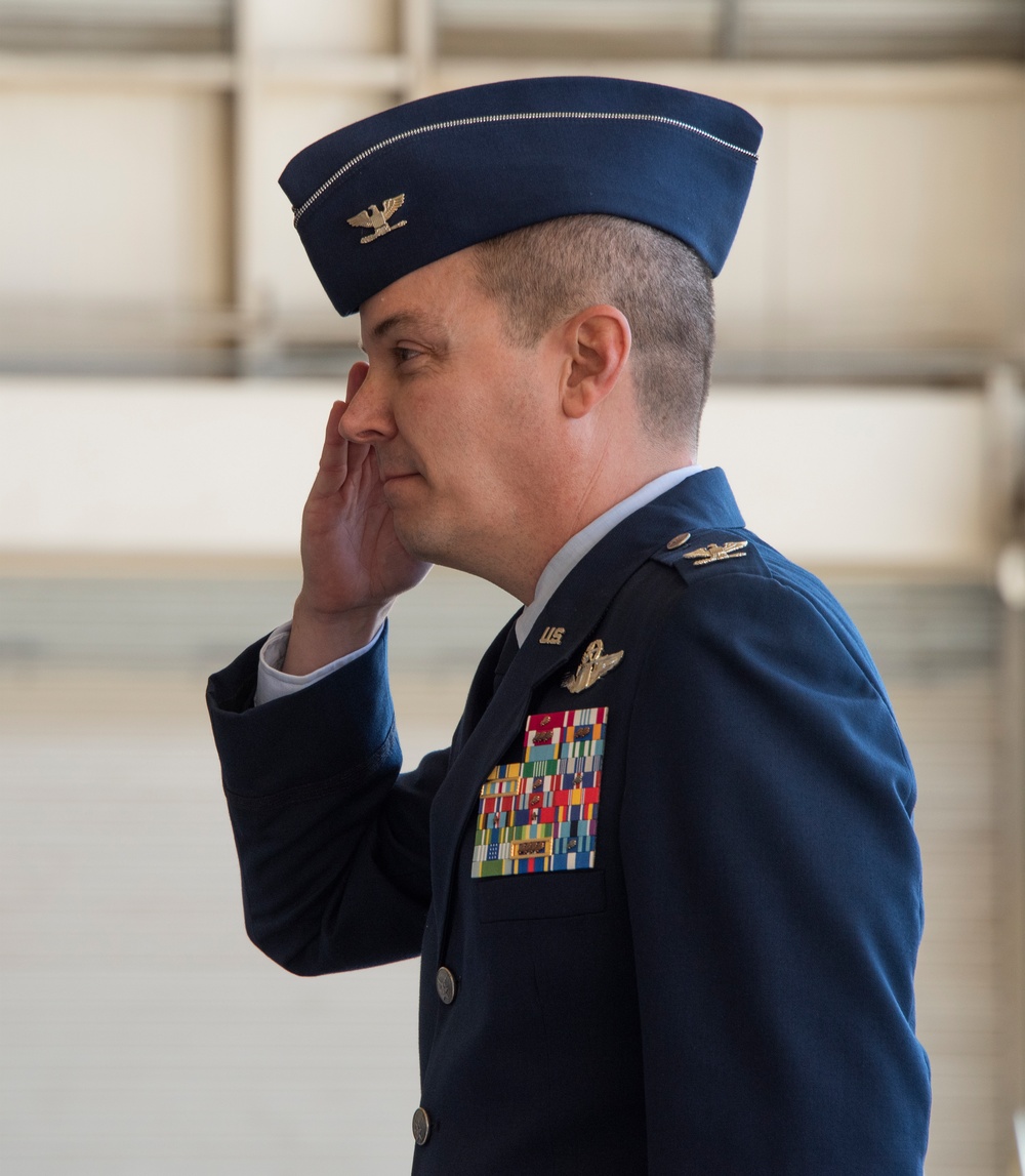 60th AMW Assumption of Command Ceremony