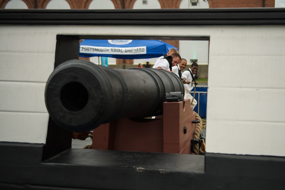 USS Constitution Performs at Big E