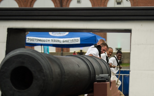 USS Constitution Performs at Big E