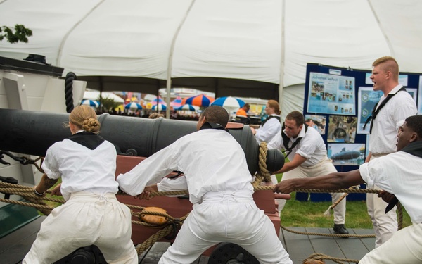 USS Constitution Performs at Big E