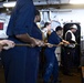 USS Wasp Replenishment at Sea with USNS Washington Chambers