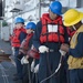 USS Wasp Replenishment at Sea with USNS Washington Chambers