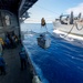 USS Wasp Replenishment at Sea with USNS Washington Chambers