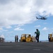 USS Wasp Replenishment at sea with USNS Washington Chambers