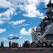 USS Wasp Replenishment at sea with USNS Washington Chambers