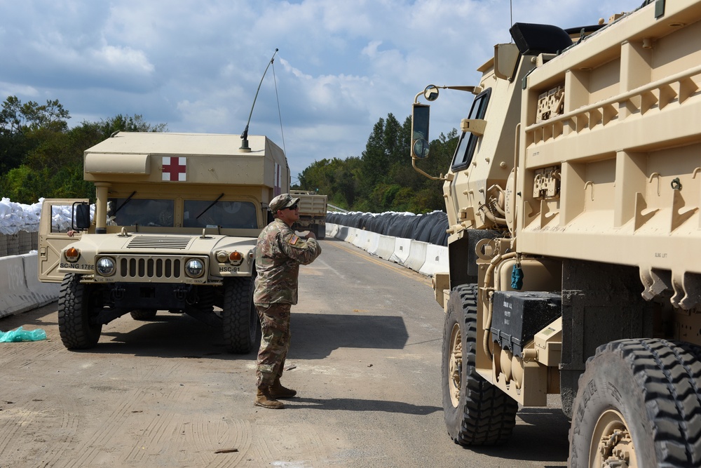 Hurricane Florence - South Carolina National Guard Responds