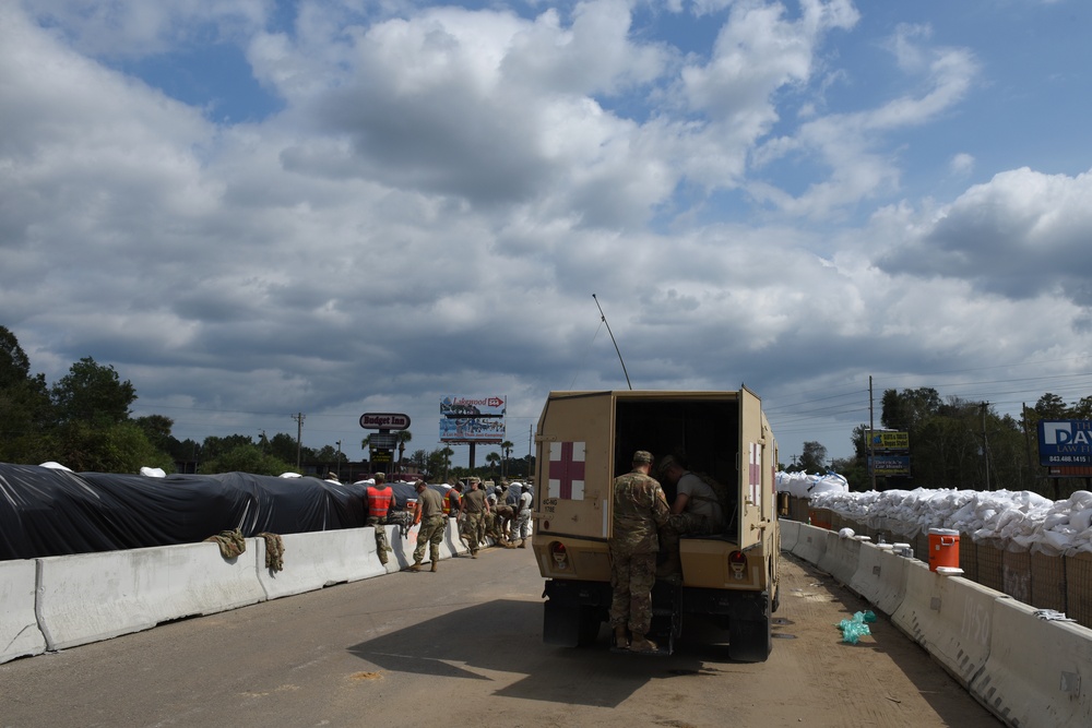 Hurricane Florence - South Carolina National Guard Responds