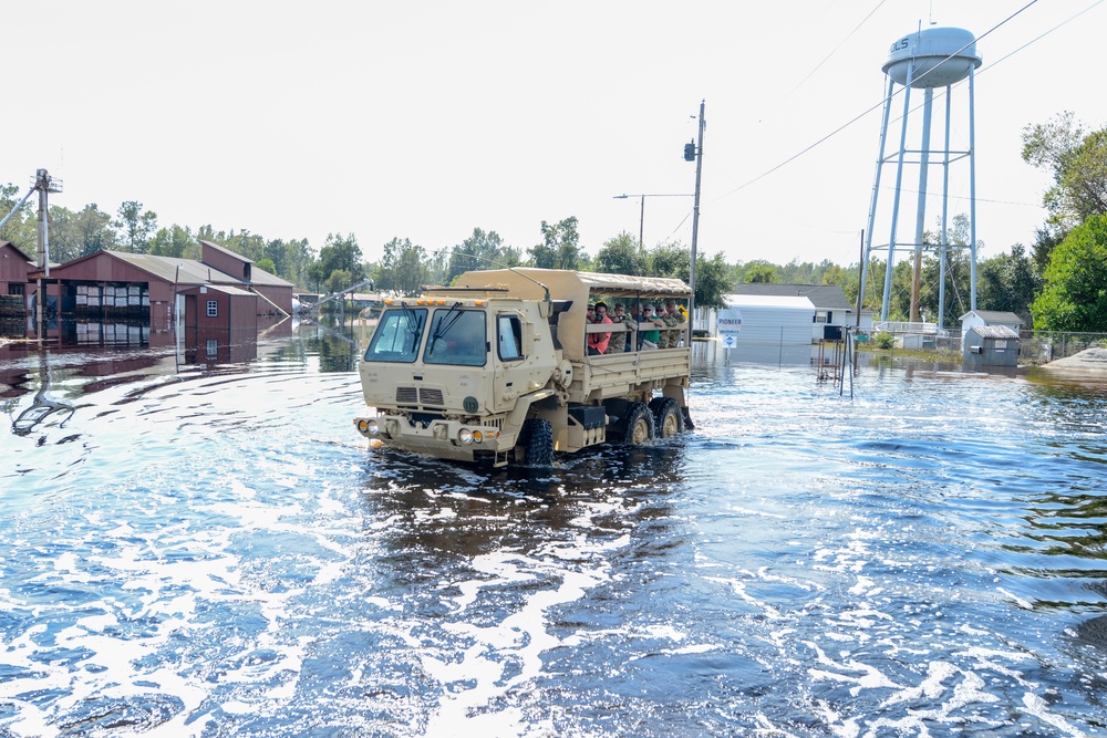 Hurricane Florence – SC National Guard responds