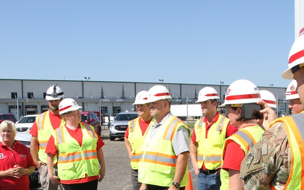 USACE Commanding General and CSM visit NC deployed teammates and survey damage after Florence