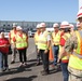 USACE Commanding General and CSM visit NC deployed teammates and survey damage after Florence